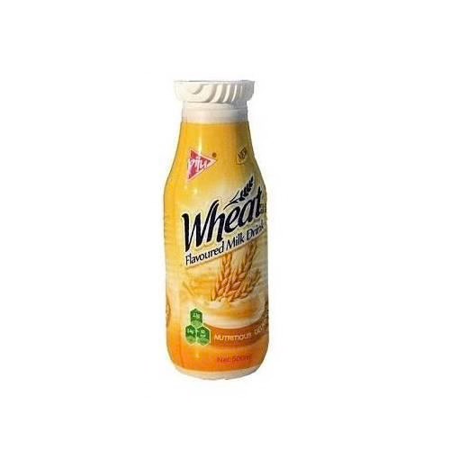 Wheat flavored milk drink